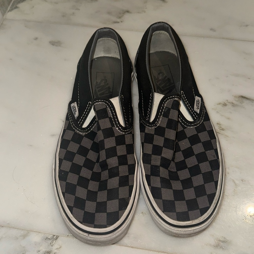 Vans Classic Slip On Checkerboard Black/Pewter